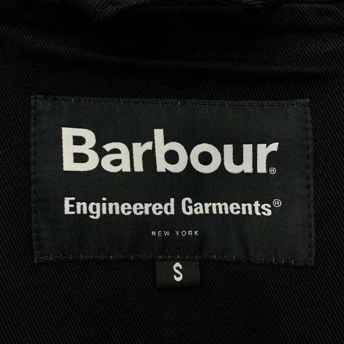 Engineered Garments / 엔지니어드 가먼츠 | × Barbour / 바부아 Zip Parka / 오일 왁스 지퍼 파카 코트 | S | 남성