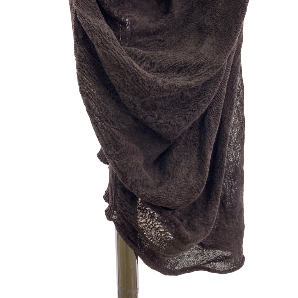 ISSEY MIYAKE / 이세이 미야케 | 2024SS | 비대칭 개더 드레이프 디자인 드레스 원피스 | 2 | 여성