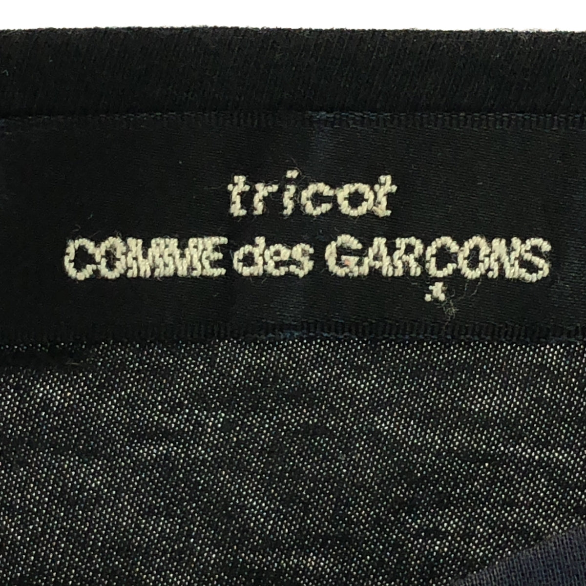 tricot COMME des GARCONS / 트리코콤 데 갤슨 | 2014SS | 꽃 자수 민소매 탑스 | F | 여성