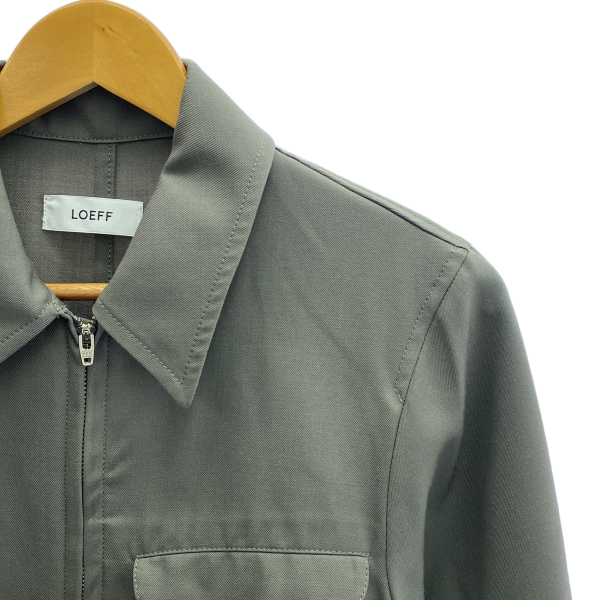 【美品】  LOEFF / ロエフ | ギャバショーツオールインワン | 0 | グレー | レディース