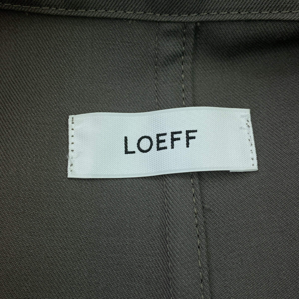 【美品】  LOEFF / ロエフ | ギャバショーツオールインワン | 0 | グレー | レディース