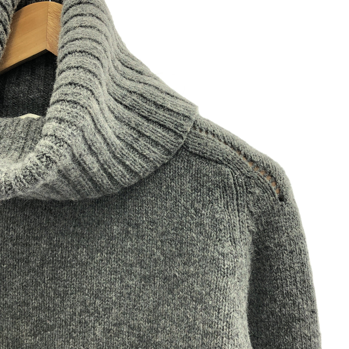 CELINE / セリーヌ | エディ期 ウール タートルネック ニット | S | レディース