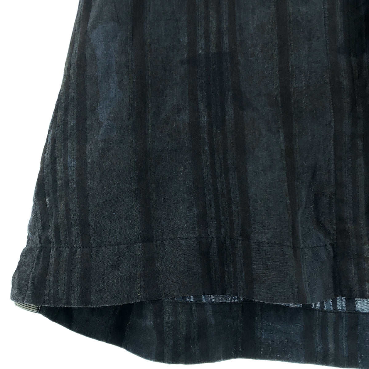 ziggy chen / ジギーチェン | 2024SS | ストライプ オーバーシルエット オープンカラー シャツ | 44 | メンズ