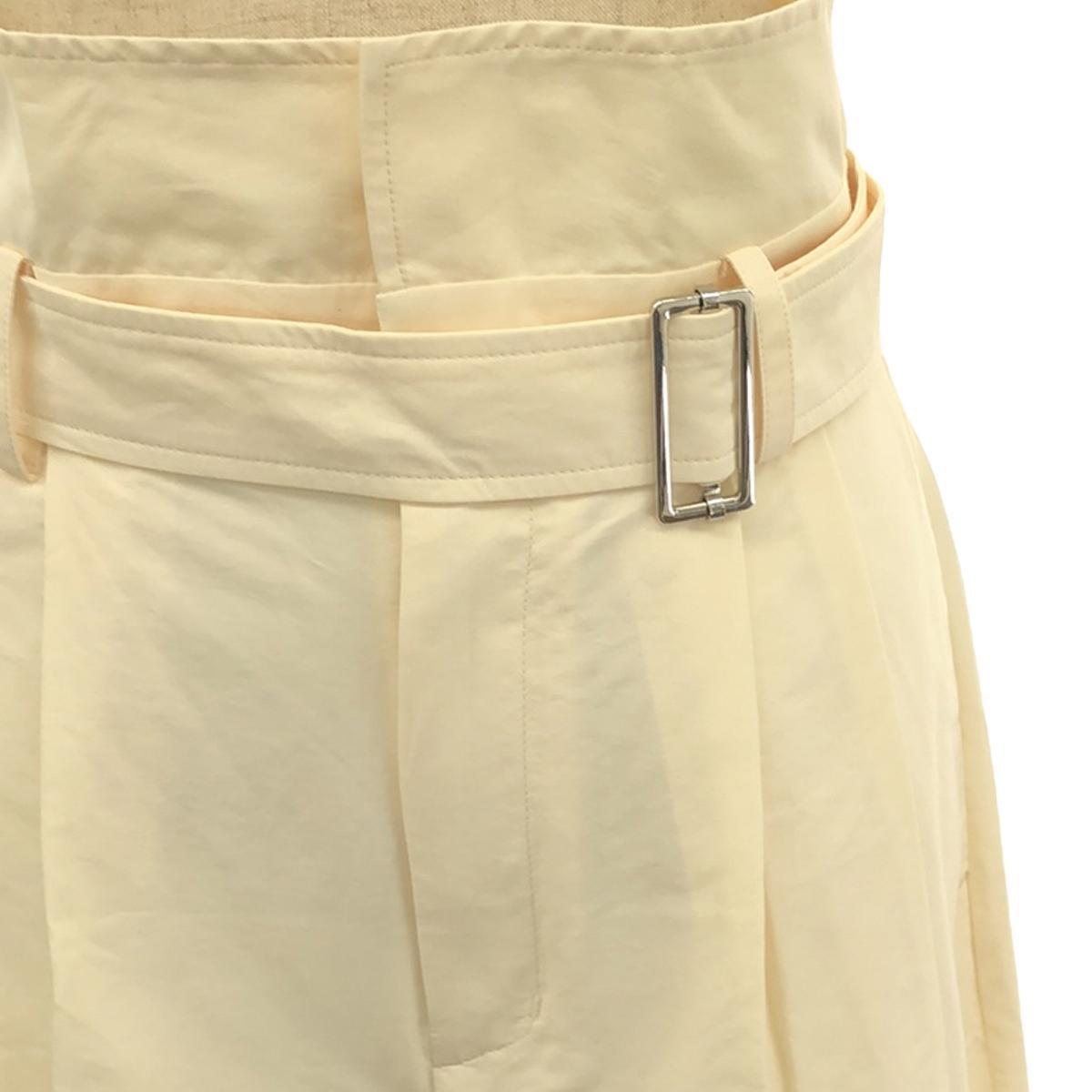 [New] IIROT | High-waisted Wide Pant | Size 38 | Ivory | Women's