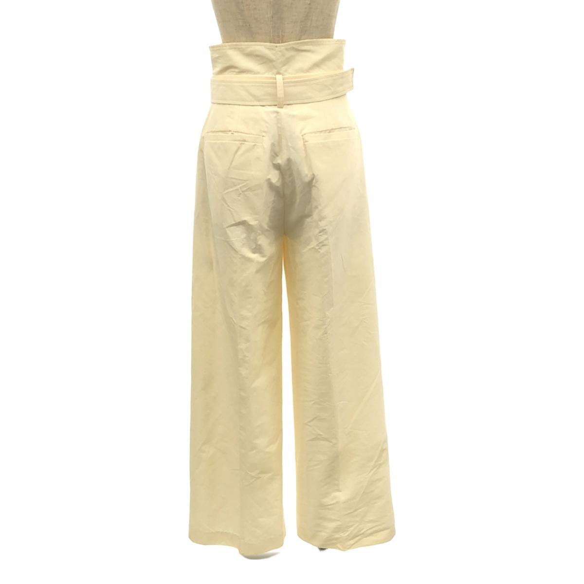 [New] IIROT | High-waisted Wide Pant | Size 38 | Ivory | Women's