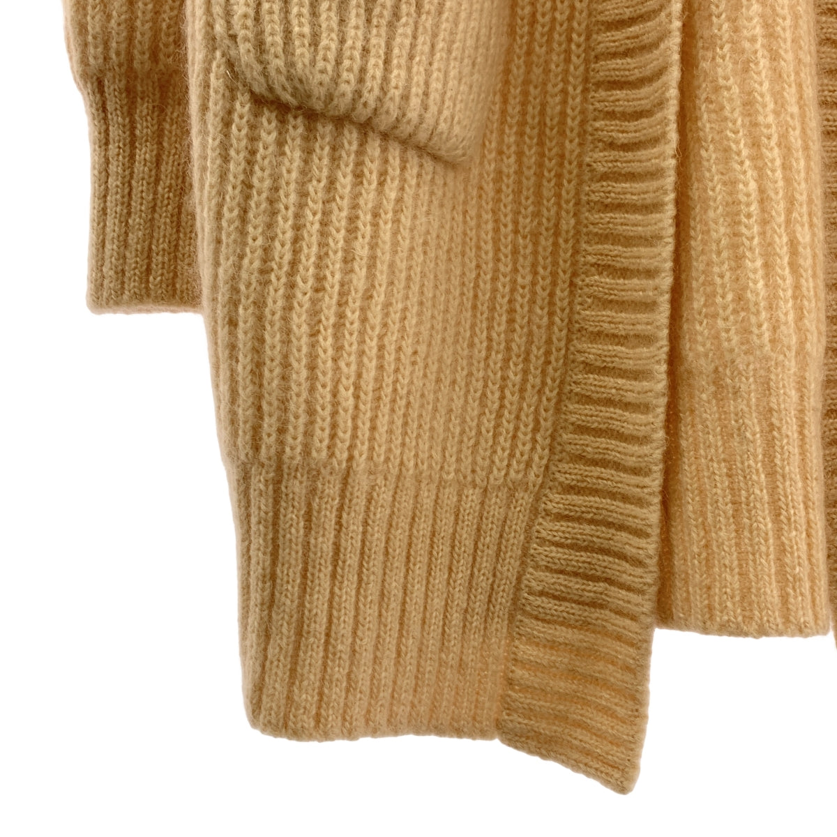 BATONER / バトナー | モヘヤ ウール ロングカーディガン | 2 | レディース