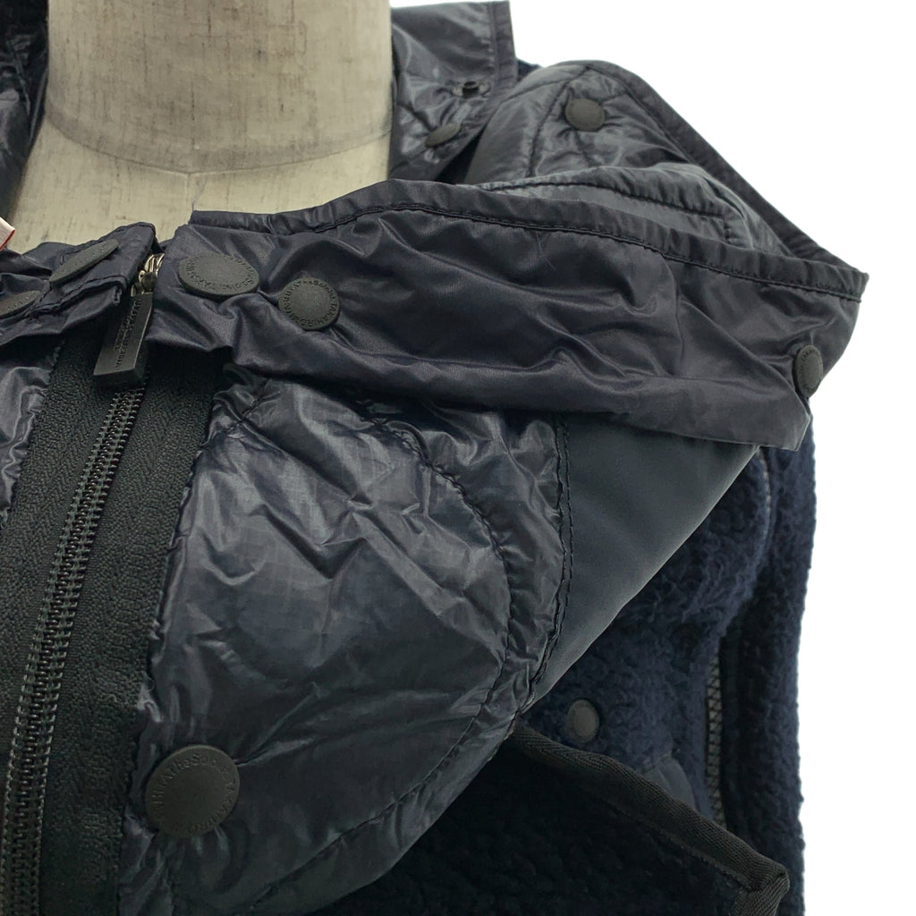 TAKAHIROMIYASHITA The Soloist / タカヒロミヤシタザソロイスト | blanket jacket ボア ブランケットジャケット | ネイビー | メンズ