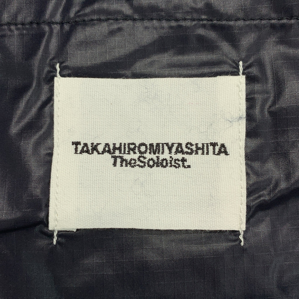 TAKAHIROMIYASHITA The Soloist / タカヒロミヤシタザソロイスト | blanket jacket ボア ブランケットジャケット | ネイビー | メンズ