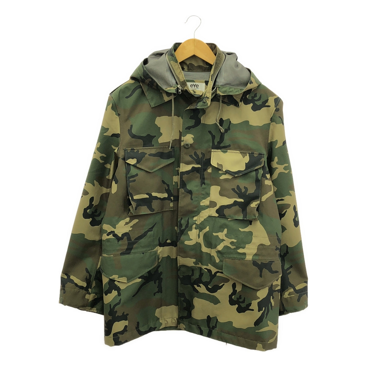 eye JUNYA WATANABE COMME des GARCONS MAN / アイジュンヤワタナベ マン | 2022AW | GORE-TEX / ゴアテックス ミリタリー ジャケット フーディ | M | メンズ