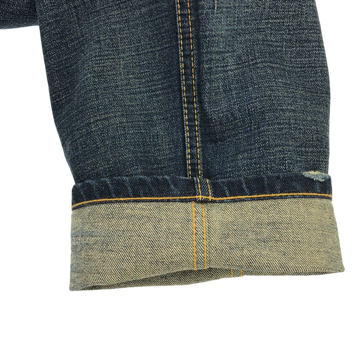 JUNYA WATANABE COMME des GARCONS / 준야와타나베 | AD2012 | 데미지 가공 워시드 데님 팬츠 | S | 인디고 | 여성