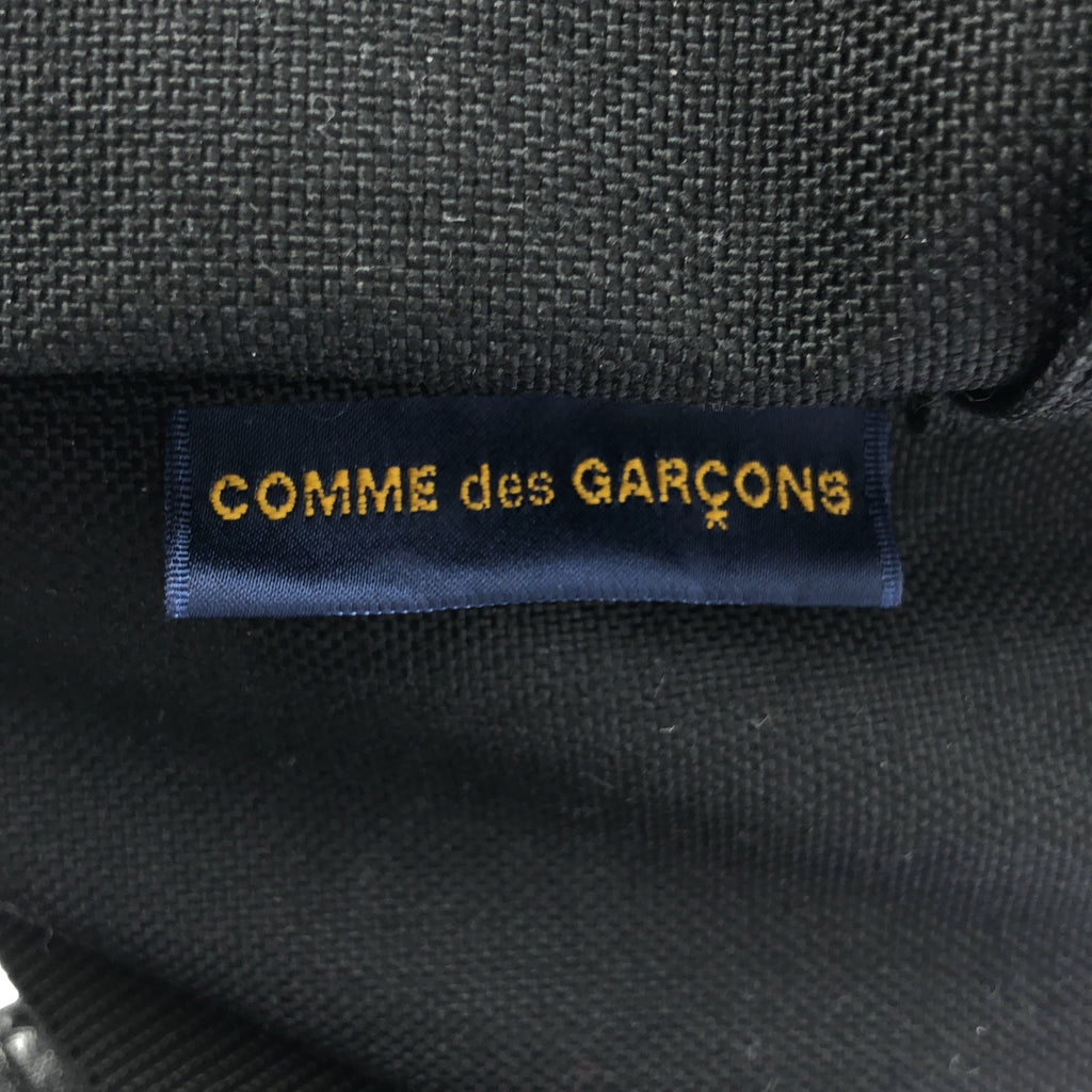 COMME des GARCONS | 巴黎時裝週皮革邊飾尼龍背包 |