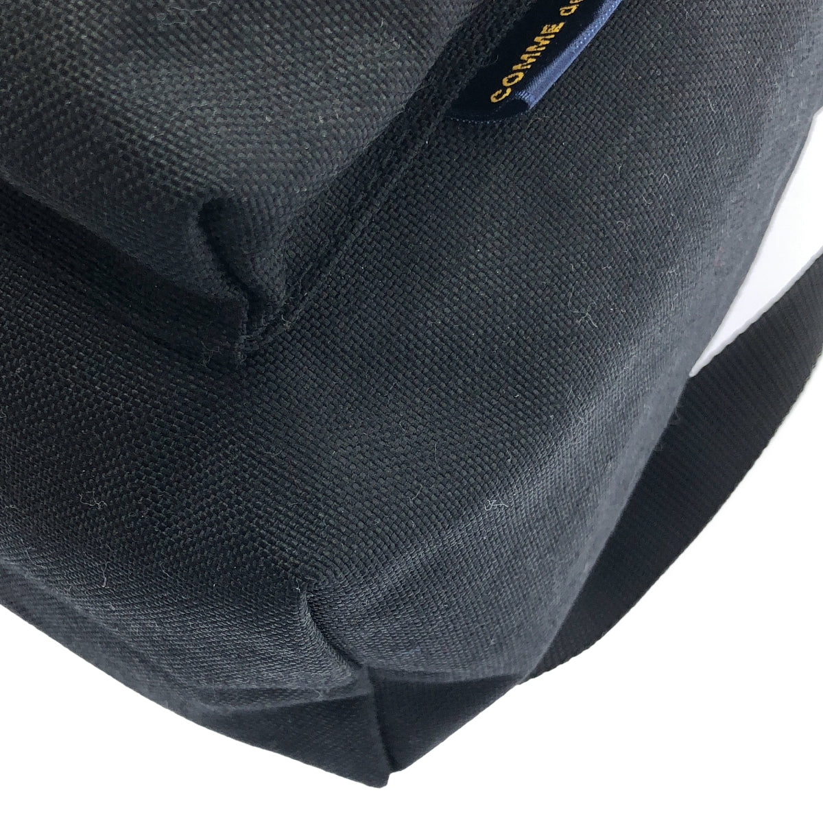 COMME des GARCONS | 巴黎時裝週皮革邊飾尼龍背包 |