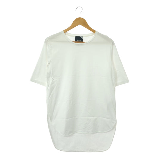 ATON / 에이턴 | SUVIN 60/2 ROUND HEM T-SHIRT 컷소우 | 2 | 화이트 | 여성