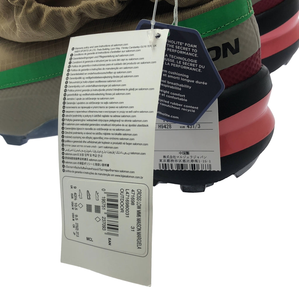 SALOMON / サロモン | × SALOMON CROSS LOW ボリュームソール スニーカー | 27.5 | メンズ