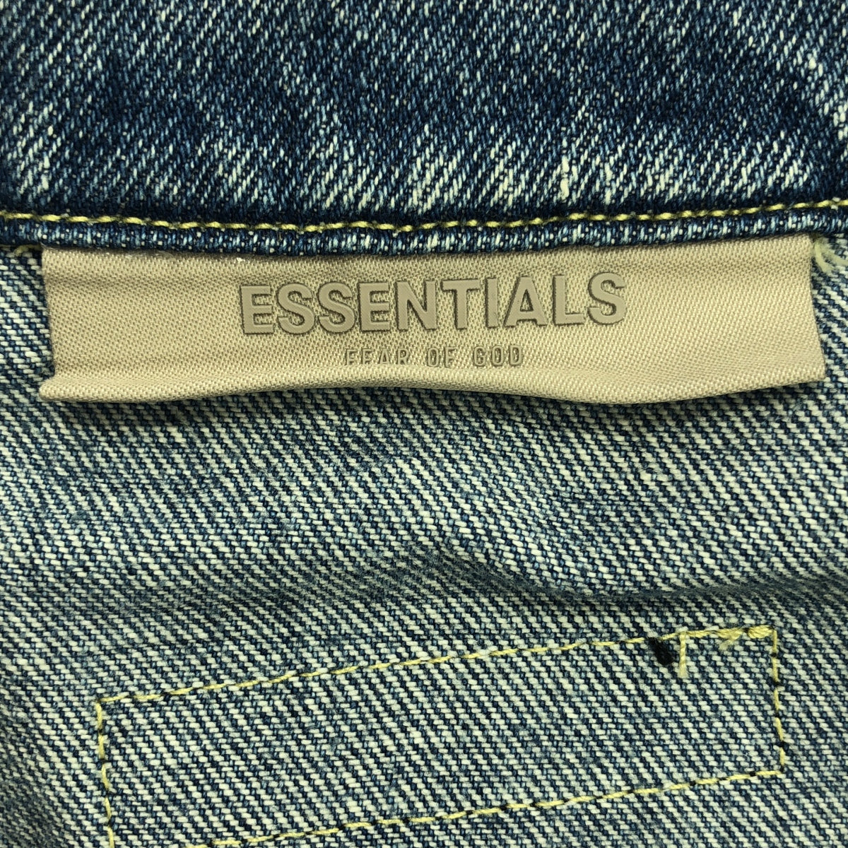 FOG ESSENTIALS | TRUKER JACKET denim jacket | XS | Indigo | Men's