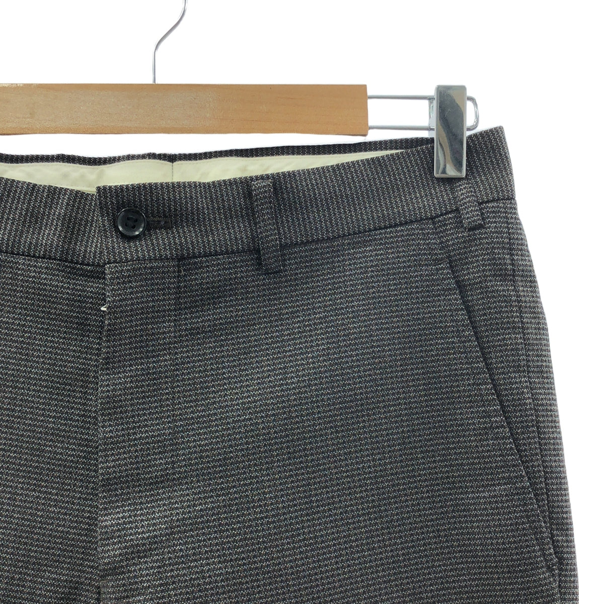 COMME des GARCONS HOMME DEUX / コムデギャルソンオムドゥ | 2015SS | ウール ツイード スラックスパンツ | S | グレー | メンズ