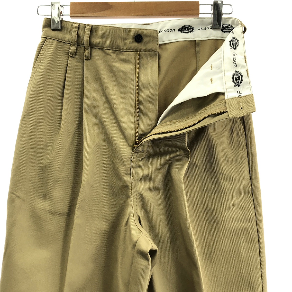 ok.soon / オクスン | × Dickies / ディッキーズ 2タック チノ トラウザーズ パンツ | M | レディース