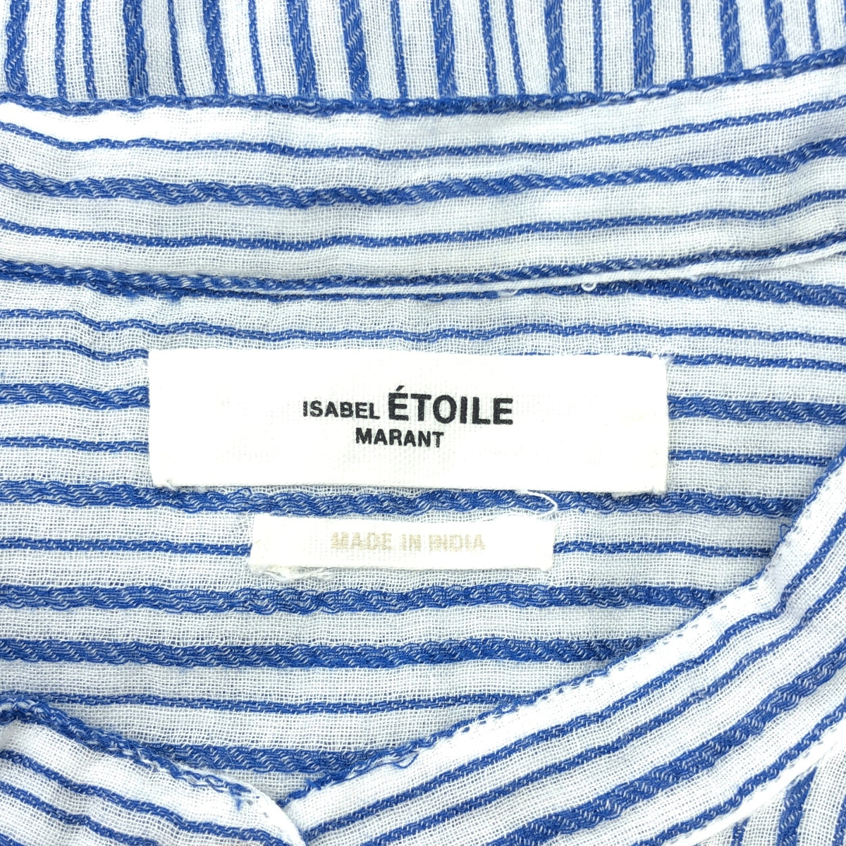 ISABEL MARANT ETOILE | JADA / 褶皺立領套頭襯衫 | 38 | 女款