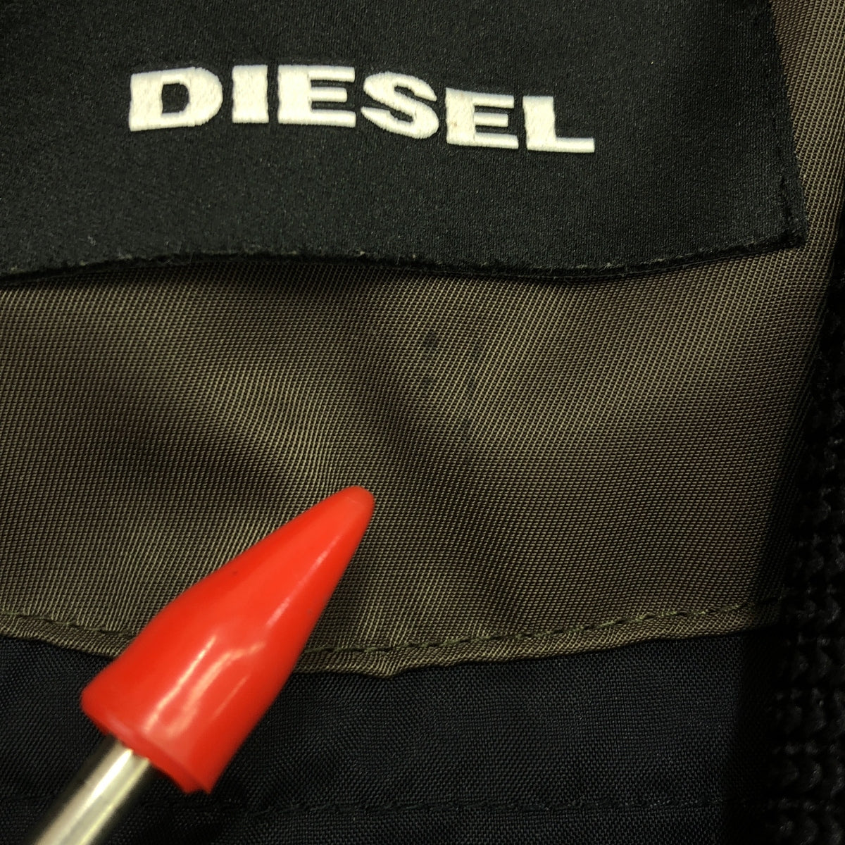 DIESEL / ディーゼル | MA-1 切替 ダウンコート | XXS | カーキ | レディース