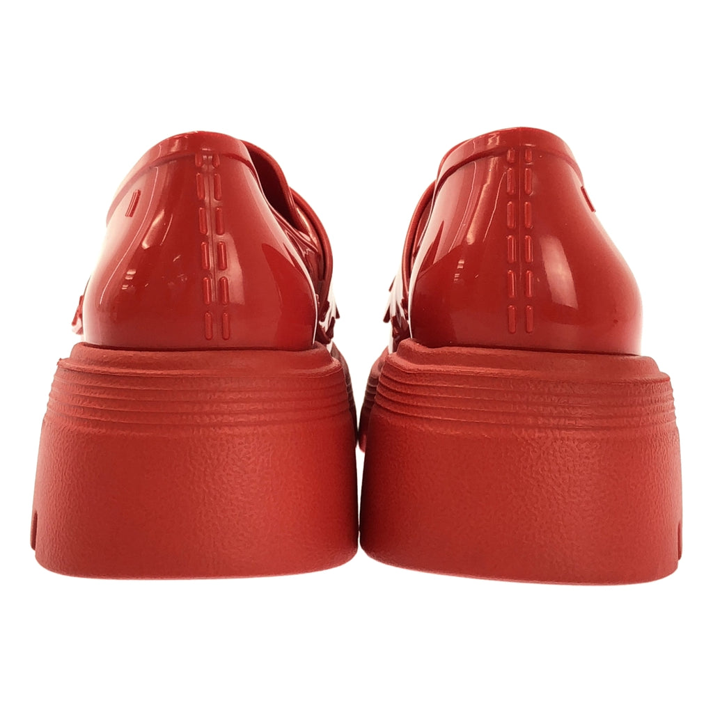 [狀況良好] COMME des GARÇONS GIRL / Comme des Garçons Girl | x Melissa / 琺瑯流蘇樂福鞋| SHOPBOP尺寸 23 厘米 |紅色|女性的