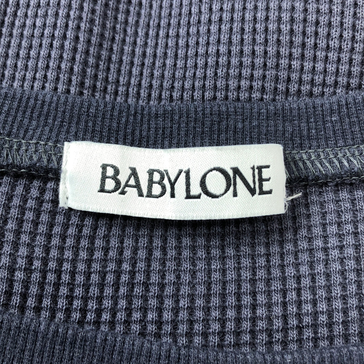 [狀況極佳] BABYLONE 保暖圓領洋裝 | F 碼 | 灰色 | 女款