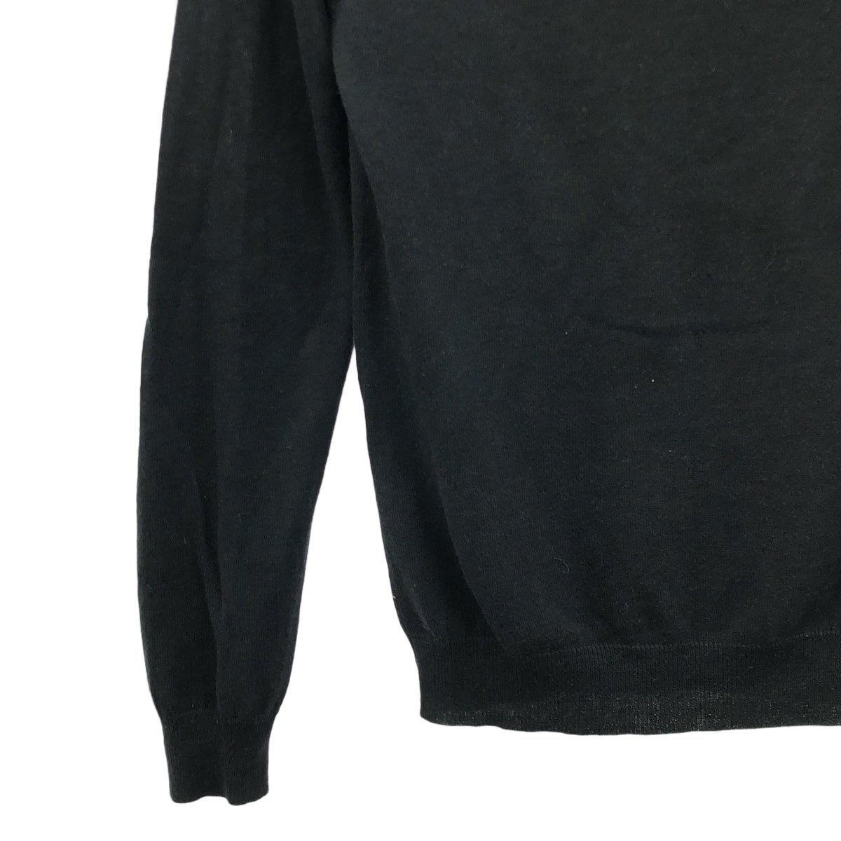 Agnes b. | 絲羊毛羊絨圓領針織衫 | 1 | 黑色 | 女款