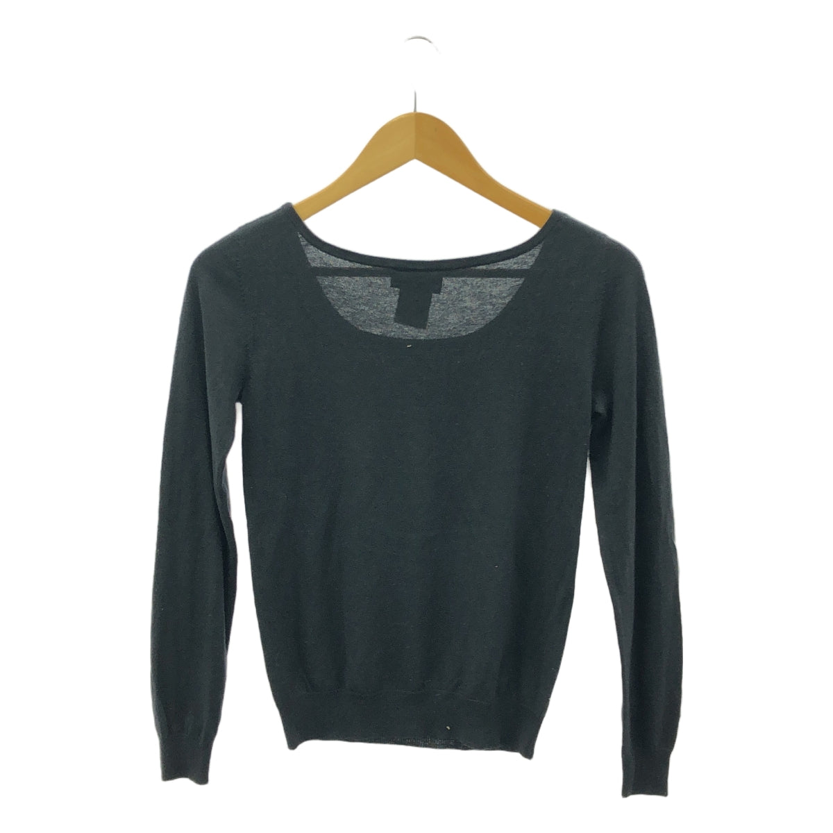 Agnes b. | 絲羊毛羊絨圓領針織衫 | 1 | 黑色 | 女款