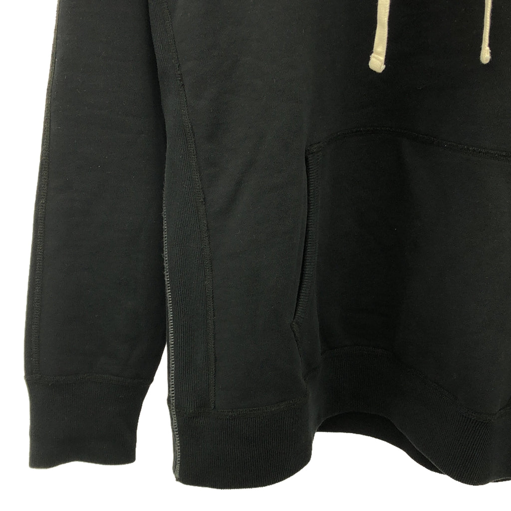 eye JUNYA WATANABE COMME des GARCONS MAN / アイジュンヤワタナベ マン | 2023SS | Reigning Champ パーカー カスタマイズ × 綿ナイロンリップ プリント | S | ブラック | メンズ