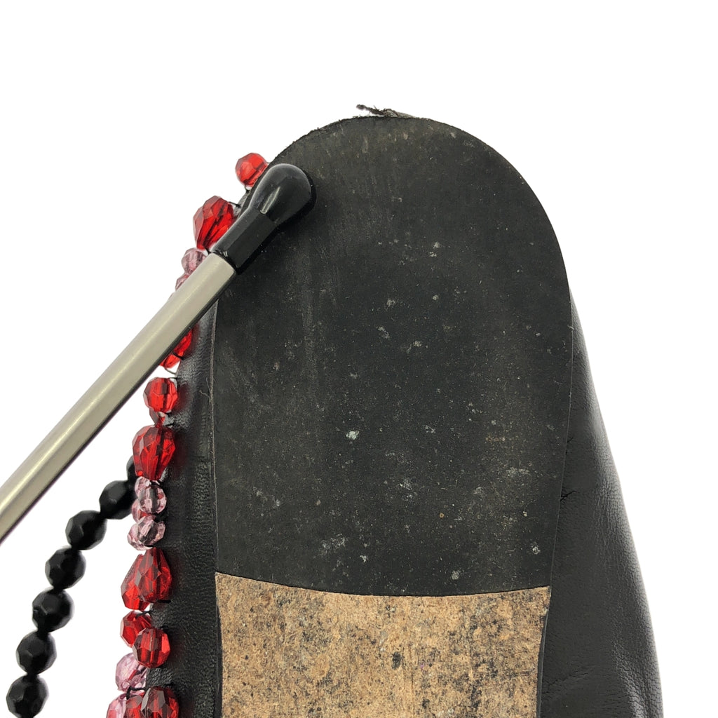 Simone Rocha | 鑲鑽綁帶芭蕾平底鞋 | 38碼 |