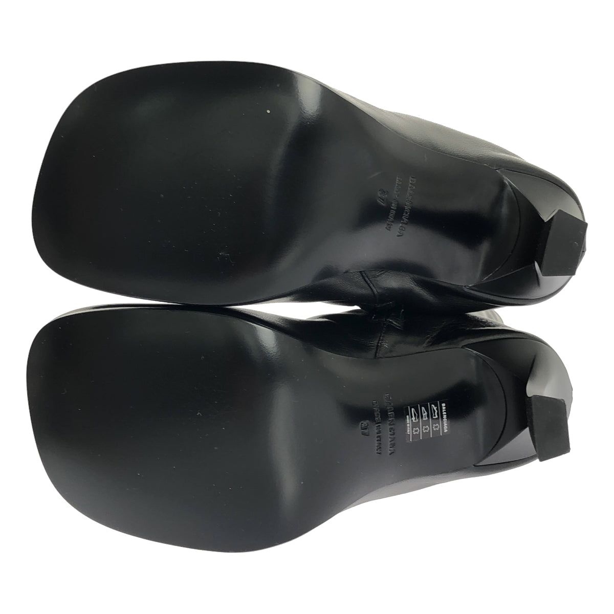 BALENCIAGA / バレンシアガ | 2025AW | × Scholl スムースシープスキン ロングブーツ | 37 | レディース