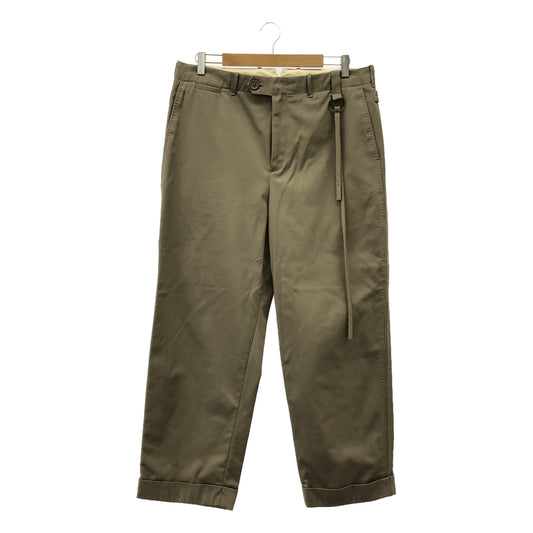 Craig Green | Wide Slacks with Side Adjusters | M | Beige | Men's