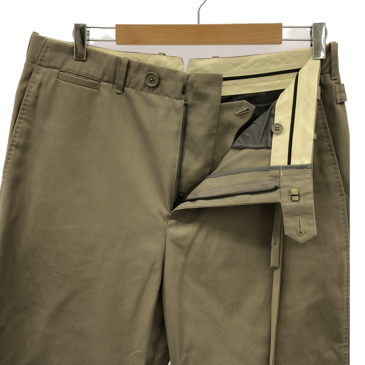 Craig Green | Wide Slacks with Side Adjusters | M | Beige | Men's