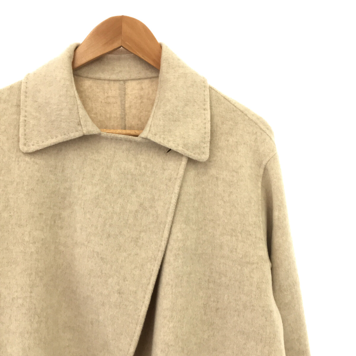 [New] Plage / Plage | 2022AW | Hamilton Balmacaan Coat | 34 | Natural | Women's