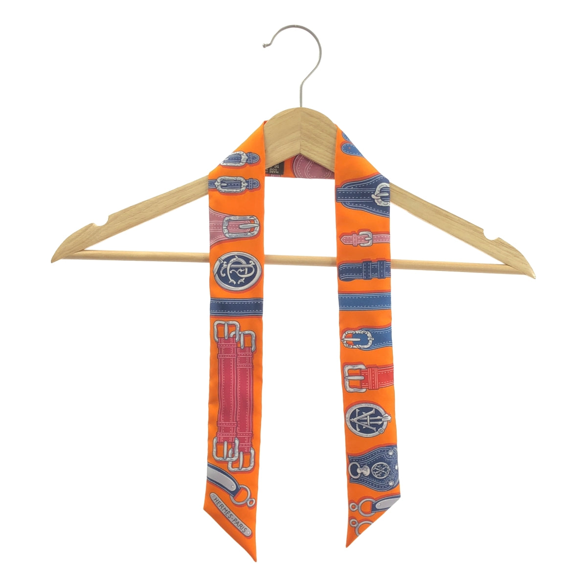 HERMES / エルメス | HARNAIS DES PRESIDENTS silk 100％ / 大統領の馬具 総柄 シルク ツイリー |