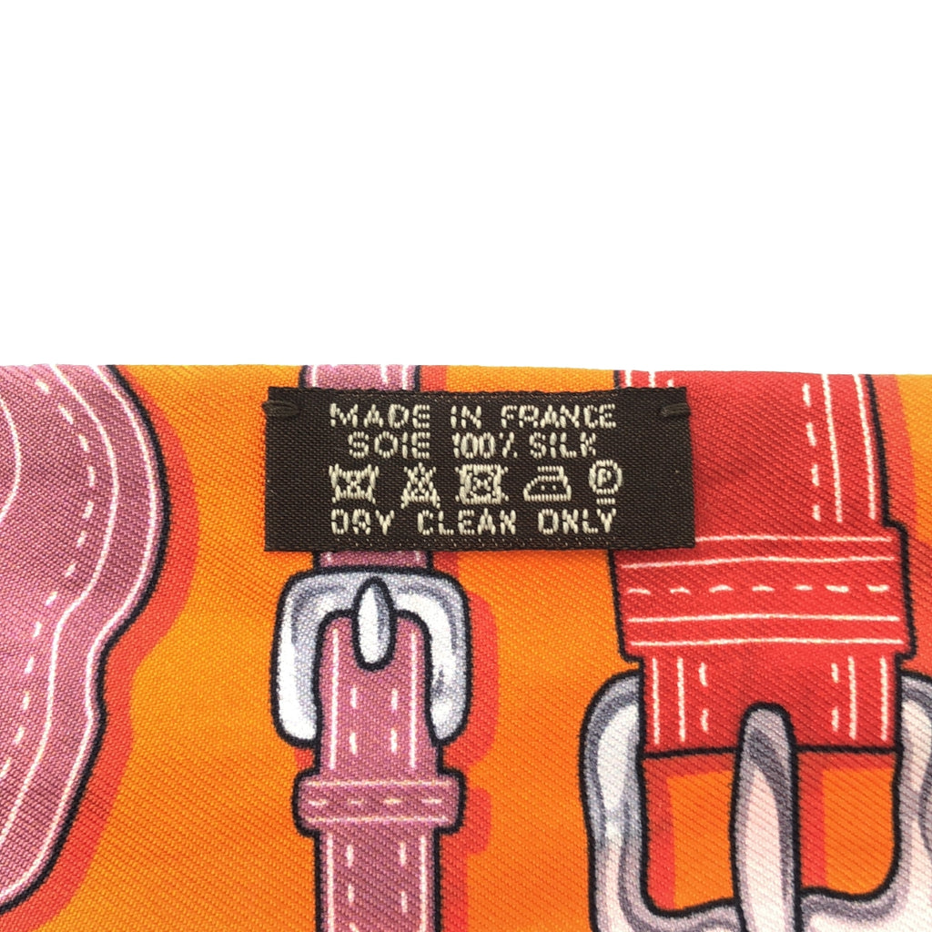 HERMES / エルメス | HARNAIS DES PRESIDENTS silk 100％ / 大統領の馬具 総柄 シルク ツイリー |
