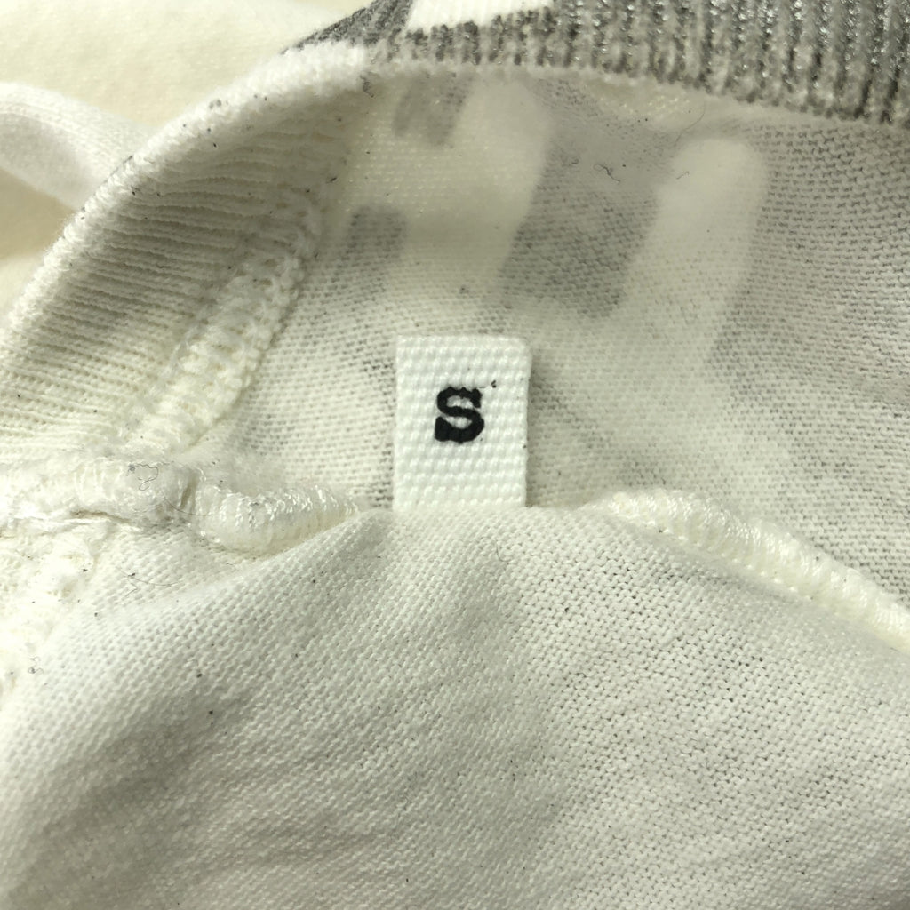 Maison Martin Margiela / メゾンマルタンマルジェラ | 2013SS | Vネック エイズ Tシャツ | S | ホワイト / シルバー | メンズ
