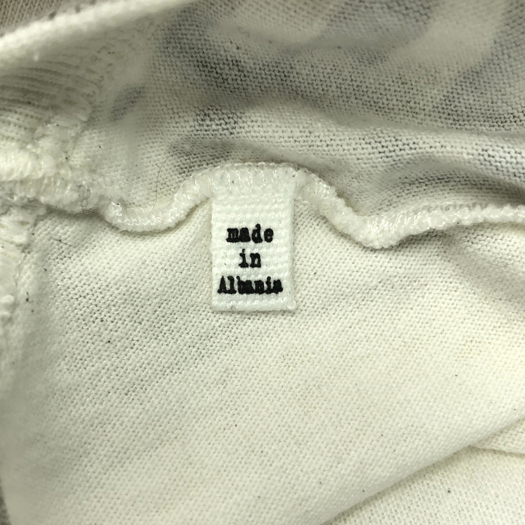 Maison Martin Margiela / メゾンマルタンマルジェラ | 2013SS | Vネック エイズ Tシャツ | S | ホワイト / シルバー | メンズ