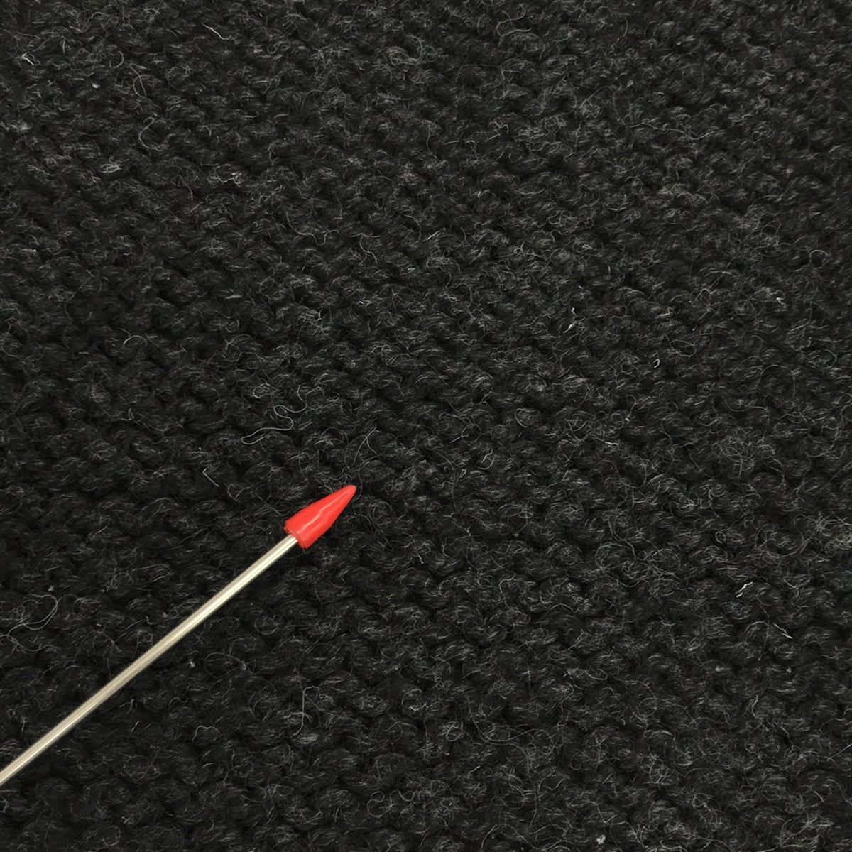 Y's / Y's 山本耀司 | 80年代低針距圓領針織衫| M |炭灰色 |女性的