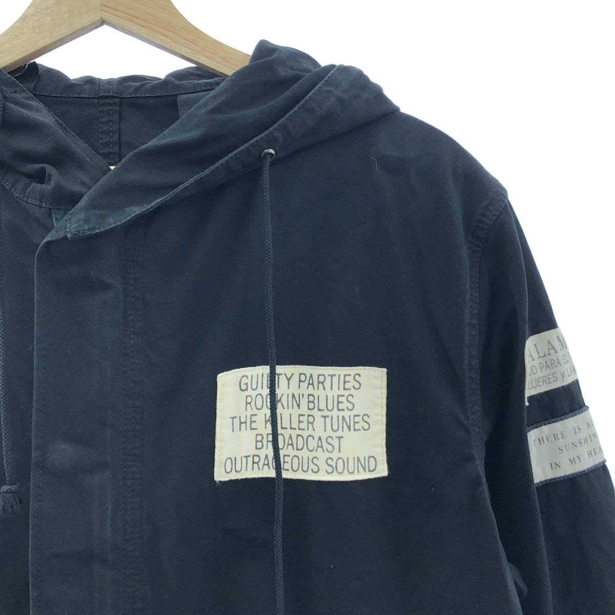WACKO MARIA パッチ スカルペイント モッズコート WACKO MARIA / ワコマリア | ワッペン スカルプリント モッズ