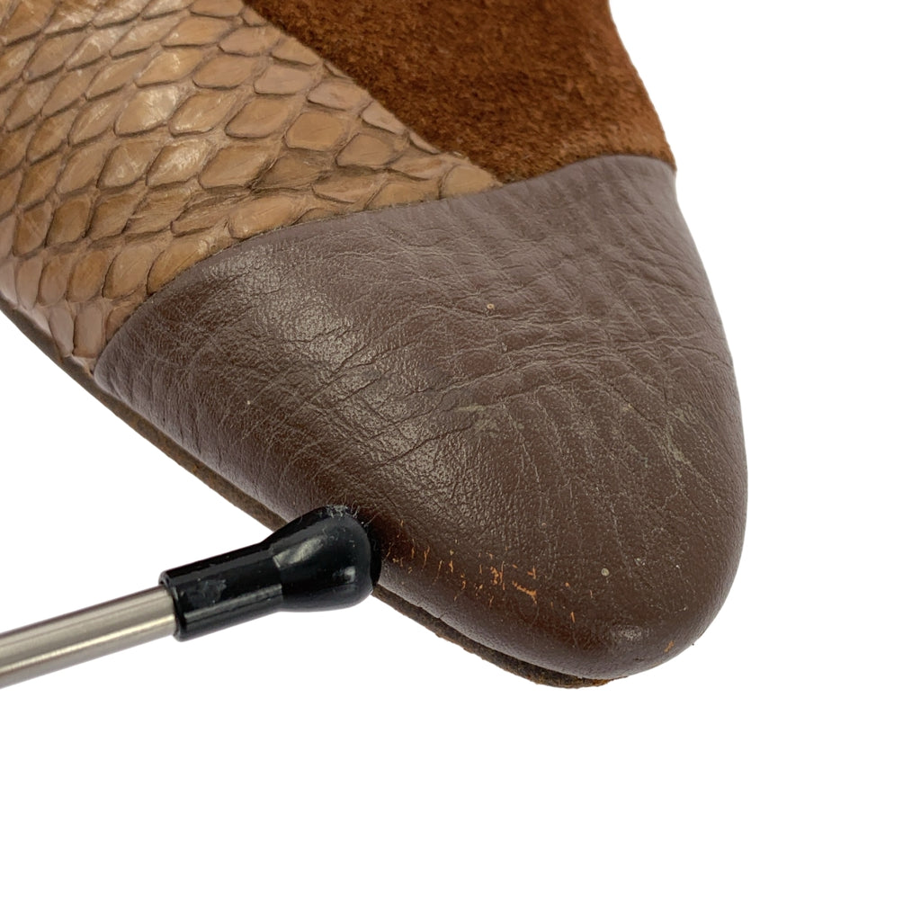 tricot COMME des GARCONS / 트리코콤 데 갤슨 | 패치워크 가죽 신발 | 22 |