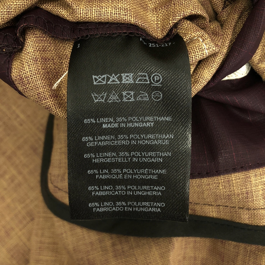 DRIES VAN NOTEN / 드리스 반 노텐 | 2025SS | RANNON 1285 MWCOAT 린넨 코팅 스탠드 컬러 롱 코트 | M | 남성