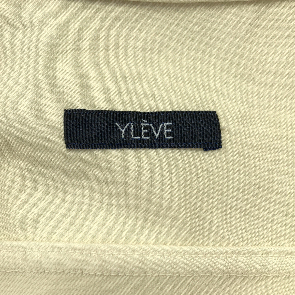 YLEVE / イレーヴ | 2022AW | ORGANIC COTTON DOUBLE CLOTH ALL IN ONE オーガニックコットン ダブルクロス オールインワン ジャンプスーツ | 1 | アイボリー | レディース