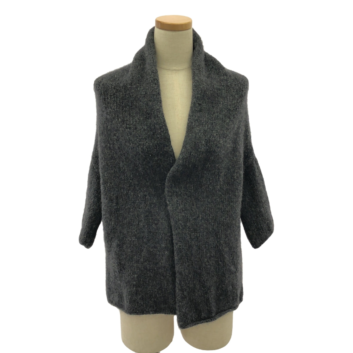 ALBUM DI FAMIGLIA | Wool bolero cardigan | Grey | Women's