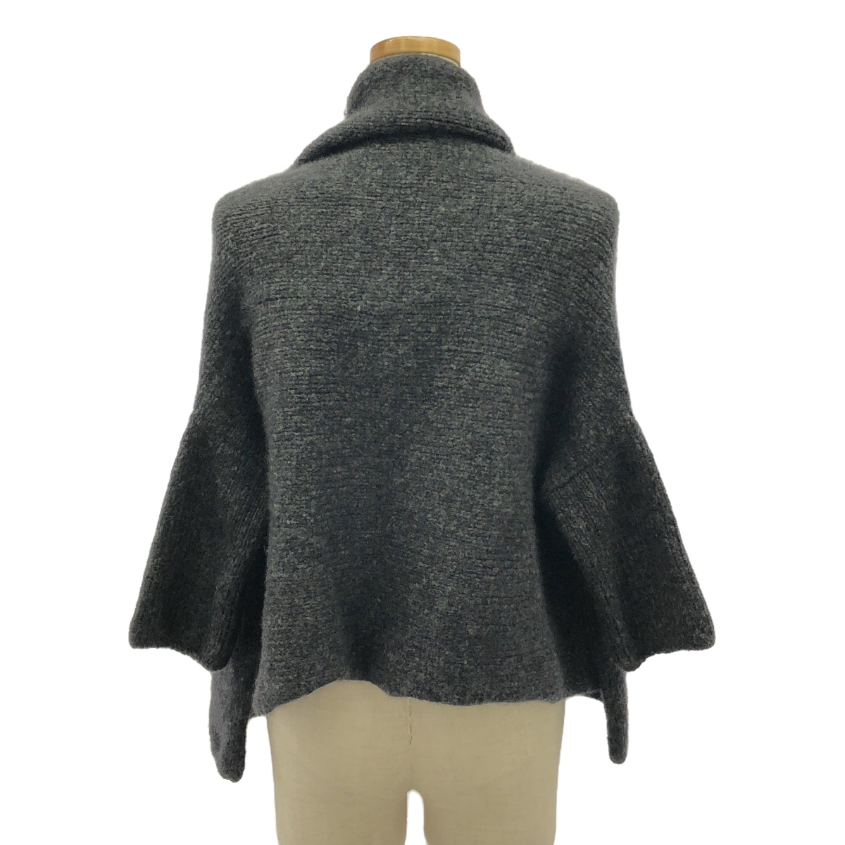 ALBUM DI FAMIGLIA | Wool bolero cardigan | Grey | Women's