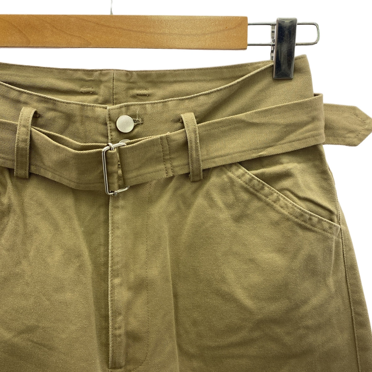 foufou / フーフー | trench wide pants 2.0 トレンチ ワイド パンツ 2.0 | 0 | ベージュ | レディース