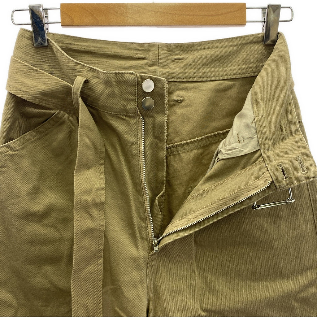 foufou / フーフー | trench wide pants 2.0 トレンチ ワイド パンツ 2.0 | 0 | ベージュ | レディース