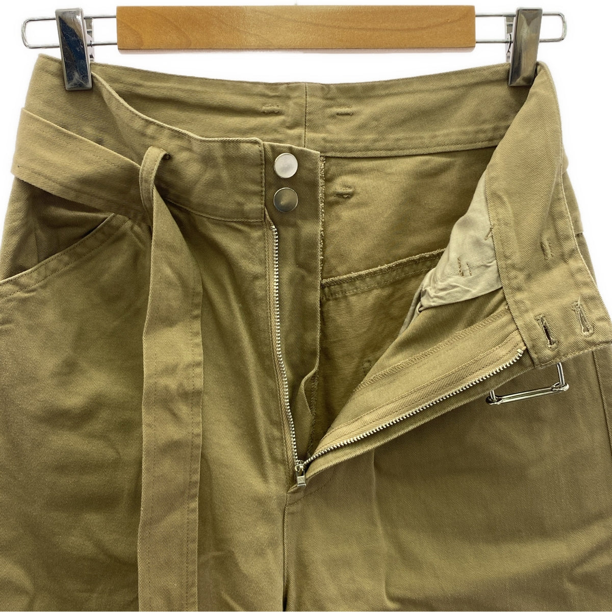 foufou / フーフー | trench wide pants 2.0 トレンチ ワイド パンツ 2.0 | 0 | ベージュ | レディース