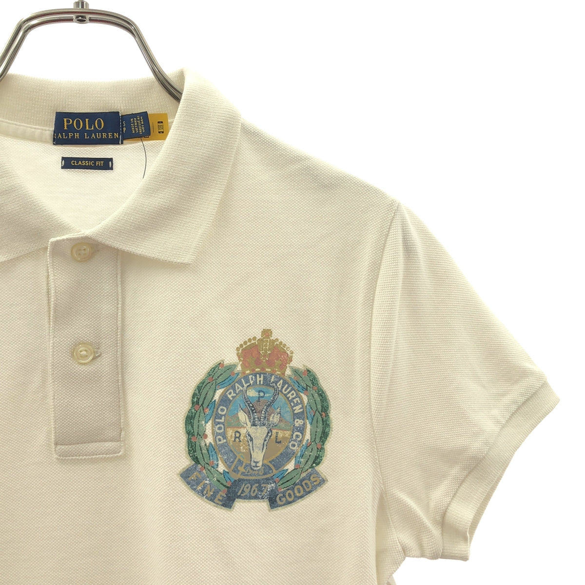 POLO RALPH LAUREN / ポロラルフローレン | エンブレム ロゴ ポロシャツ カットソー | S | メンズ