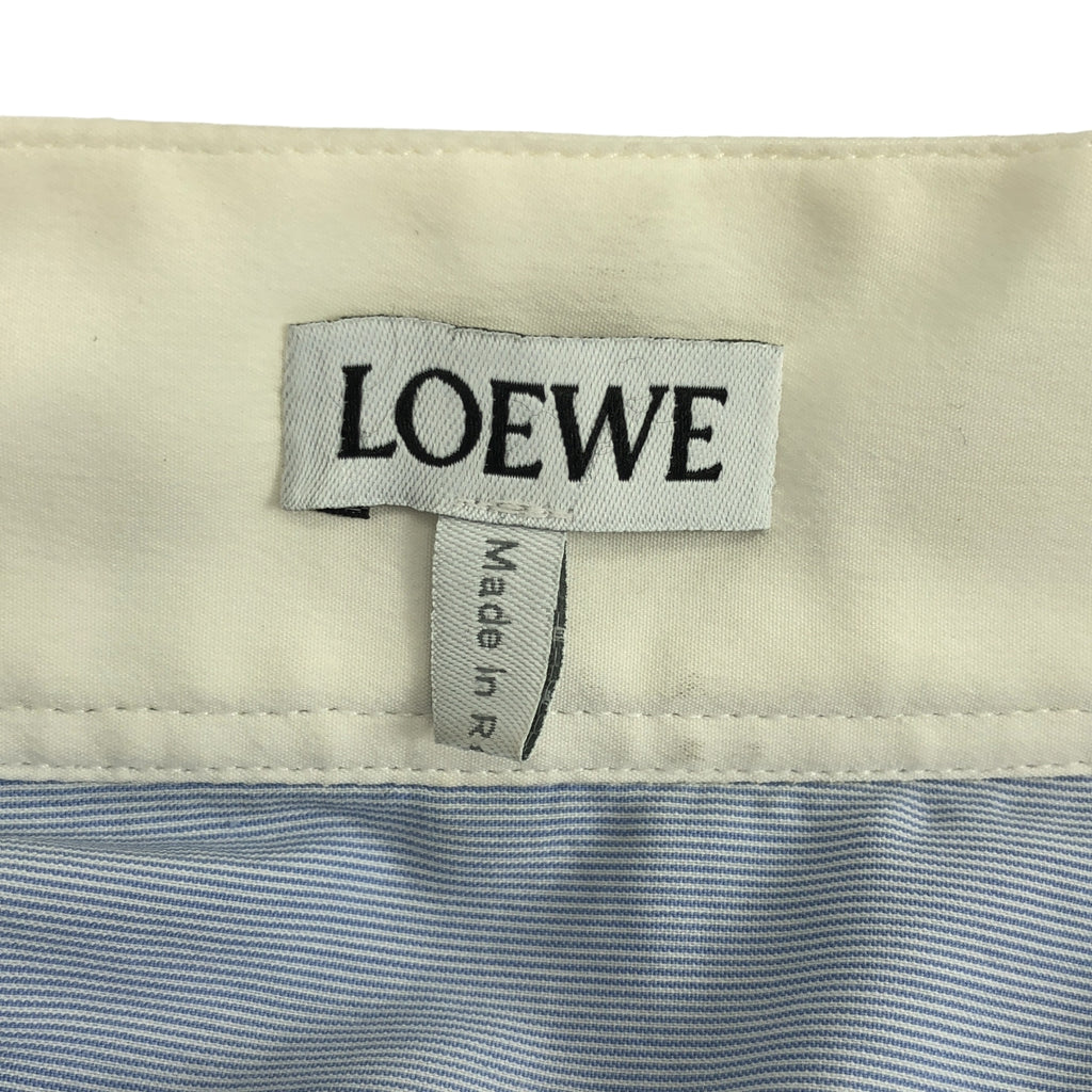 LOEWE / 로에베 | 비브 전환 비대칭 셔츠 | M | 남성