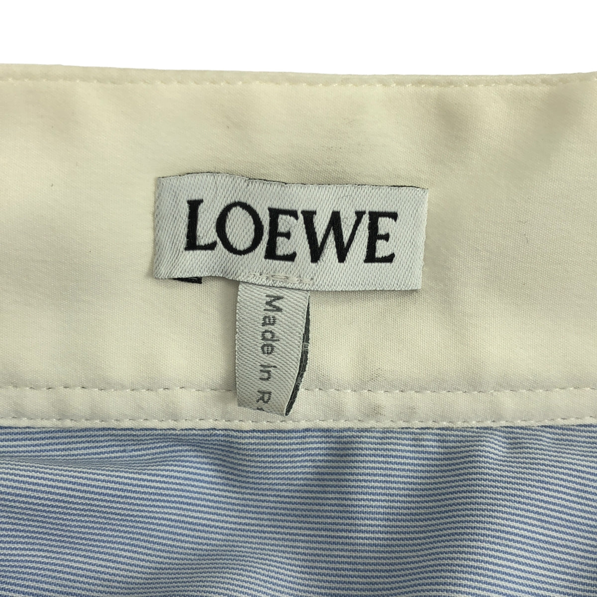 LOEWE / 로에베 | 비브 전환 비대칭 셔츠 | M | 남성